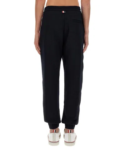 Thom Browne Men Classic Cotton Fleece Pants