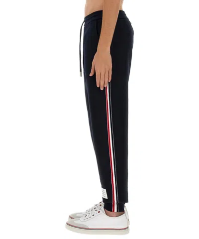 Thom Browne Men Classic Cotton Fleece Pants