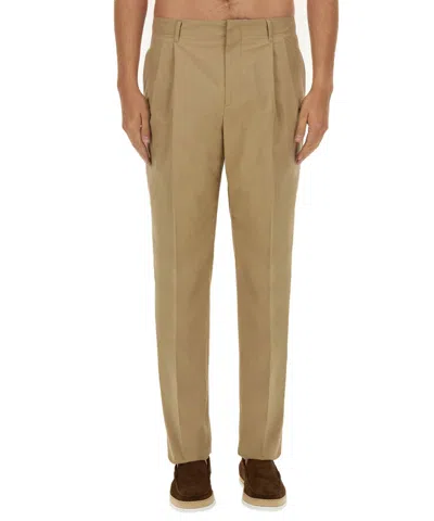 Lardini Regular Fit Pants In Brown