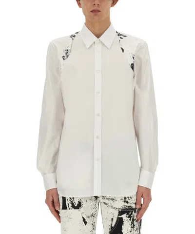 Alexander Mcqueen Alexander Mc Queen Printed Harness Shirt
