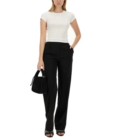 Alexander Wang Trousers In Black