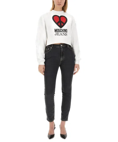 M05ch1n0 Jeans Skinny Fit Jeans