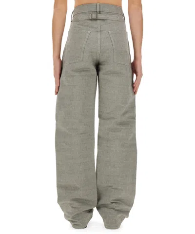 Maison Margiela Denim Jeans With Wide Leg And Pockets
