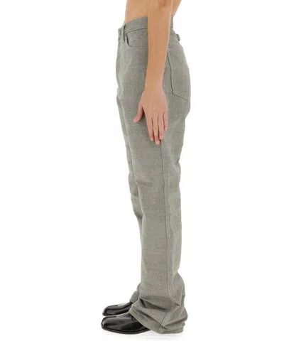 Maison Margiela Denim Jeans With Wide Leg And Pockets