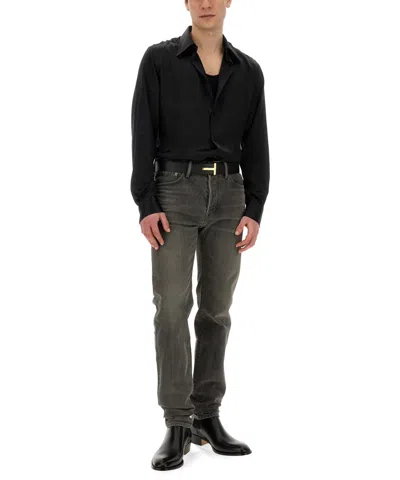 Tom Ford Straight Leg Jeans Belt Loops