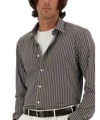 Hugo Boss Boss Micro Check Pattern Shirt