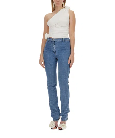 Magda Butrym One-shoulder Jersey Top