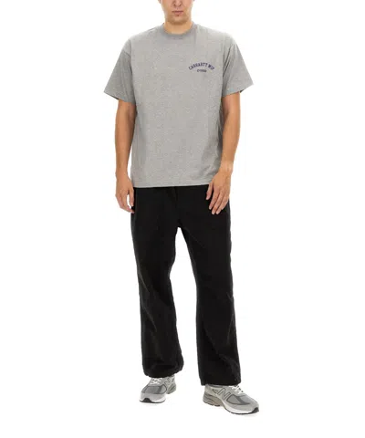 Carhartt Elastic Waistband Trousers With Pockets And Loops