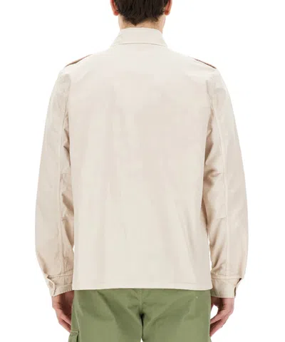 Aspesi Camicia Field Shirt In Tela Di Cotone - Naturale
