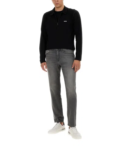 Hugo Boss Zip-up Sweatshirt In Multi