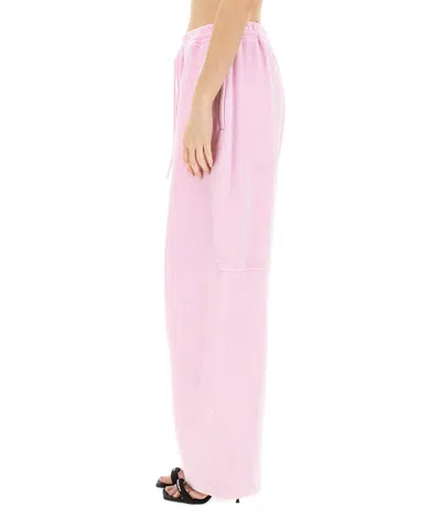 Alexander Wang Drawstring Track Pants In Pink