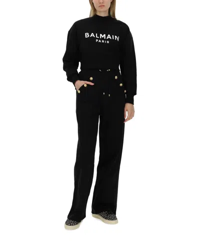 Balmain Jogging Pants In Black