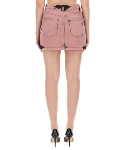 M05ch1n0 Jeans Mini Skirt