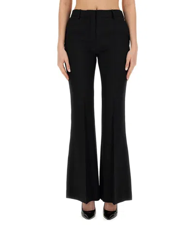 Nina Ricci Flared Leg Trousers Belt Loops