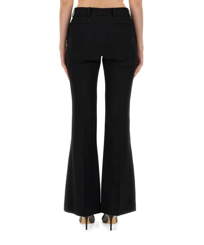 Nina Ricci Flared Leg Trousers Belt Loops