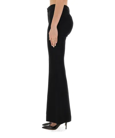 Nina Ricci Flared Leg Trousers Belt Loops
