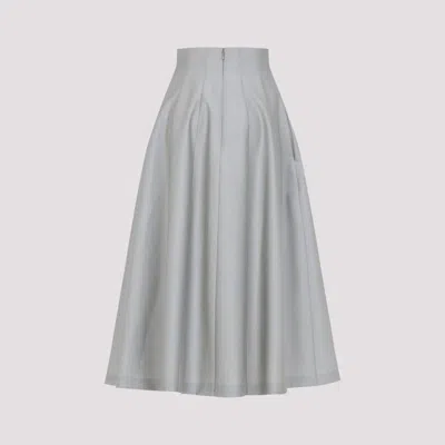 Alberta Ferretti Alberta Ferreti Virgin Wool Midi Skirt