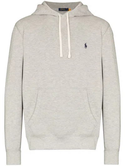 Polo Ralph Lauren Felpa In Cotone Grigio