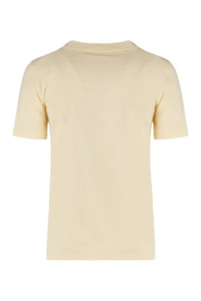 Chloé Cotton Crew-neck T-shirt In White