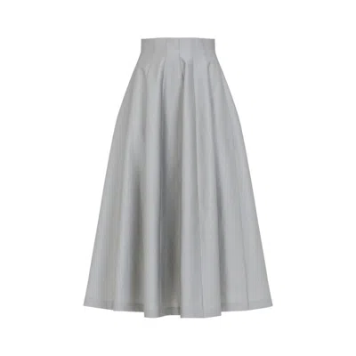 Alberta Ferretti Alberta Ferreti Virgin Wool Midi Skirt