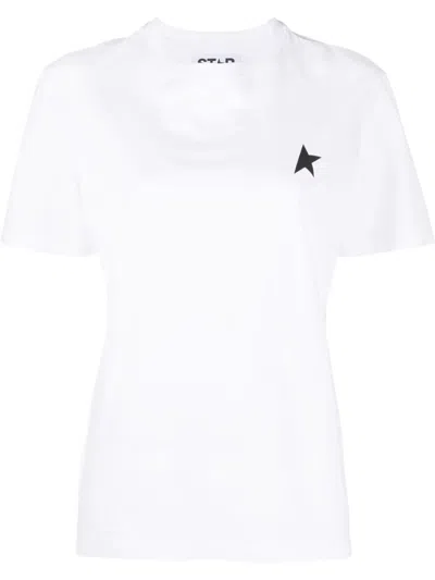 Golden Goose Star Graphic T-shirt With Relaxed Silhouette