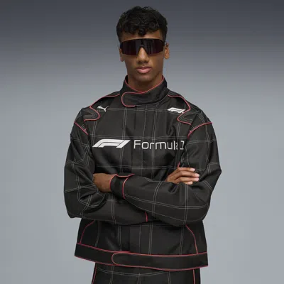 Puma F1 Lifestyle Racing Jacket In Black