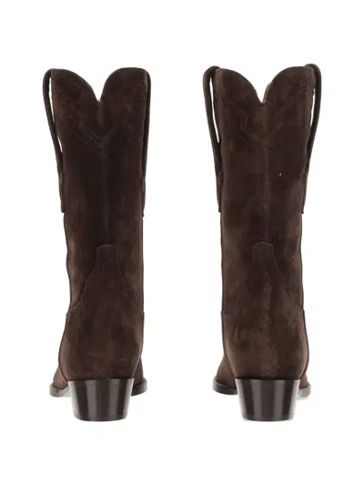 Paris Texas Suede Square-toe Boots