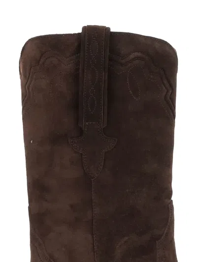 Paris Texas Suede Square-toe Boots