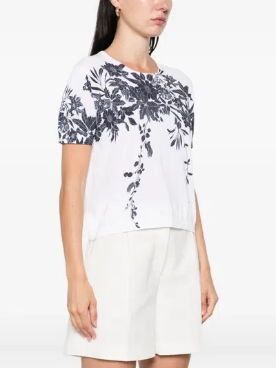 N°21 Floral-print Cotton T-shirt