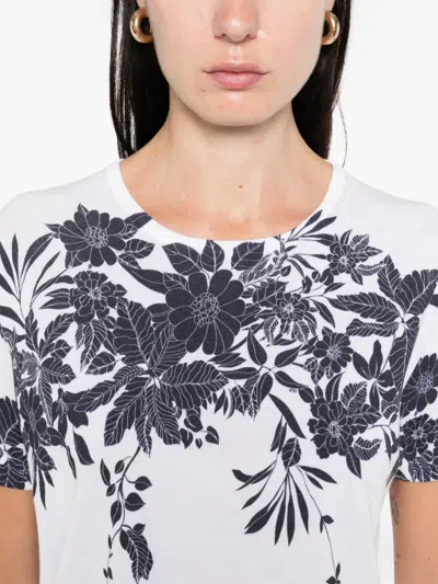 N°21 Floral-print Cotton T-shirt
