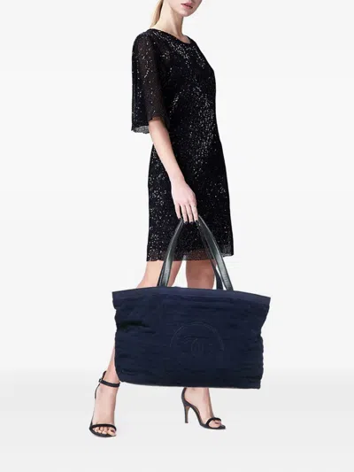 Pre-owned Chanel Timeless Pool Quilted Tote Bag