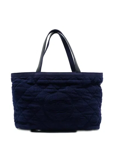 Pre-owned Chanel Timeless Pool Quilted Tote Bag