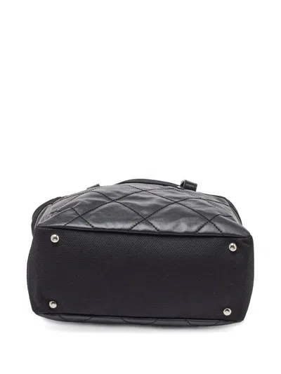 Pre-owned Chanel 2023 Paris Biarritz Tote Bag In Black