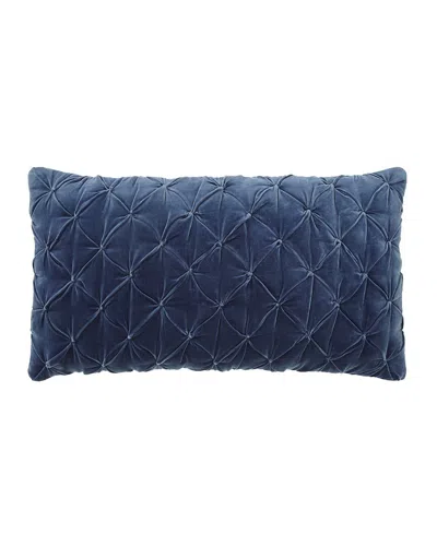 Orchids Lux Home 300 Thread Count Lanai Quilt Sham In Blue