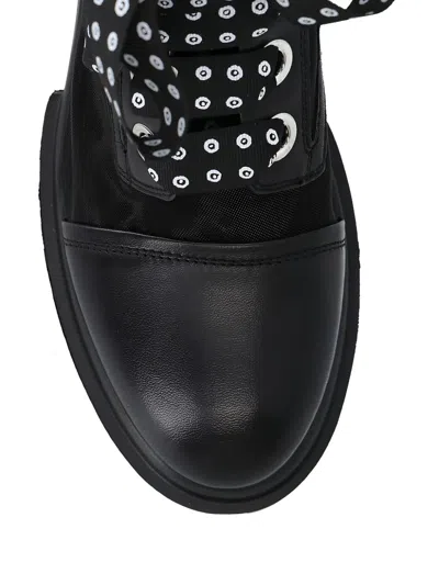 Agl Attilio Giusti Leombruni X 10 Corso Como Mesh Lace-up Boots