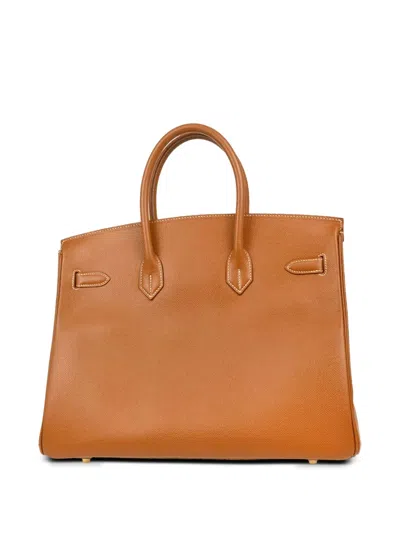 Pre-owned Hermes 2001 バーキン 35 バッグ In Neutral