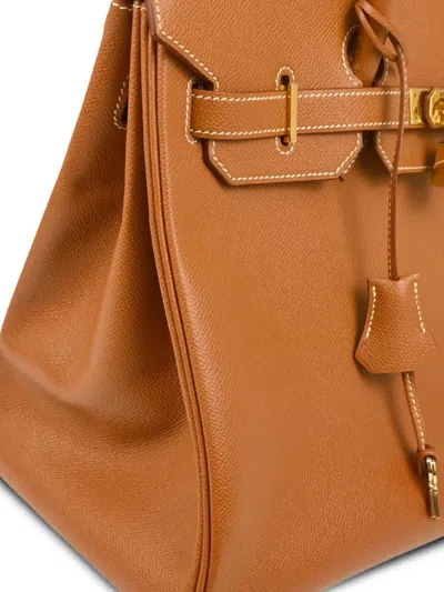 Pre-owned Hermes 2001 バーキン 35 バッグ In Neutral