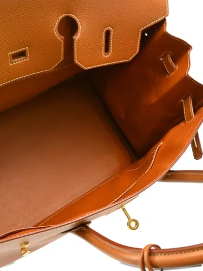 Pre-owned Hermes 2001 バーキン 35 バッグ In Neutral