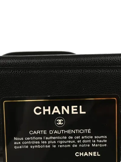 Pre-owned Chanel 1998 Kelly Tote Bag In Black