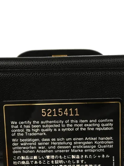 Pre-owned Chanel 1998 Kelly Tote Bag In Black