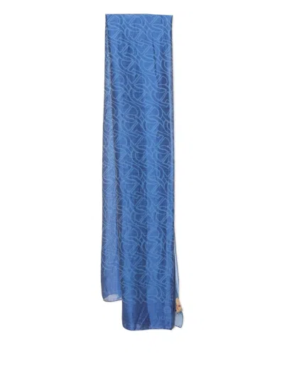 Pre-owned Aigner Vintage  Monogram-pattern Scarf