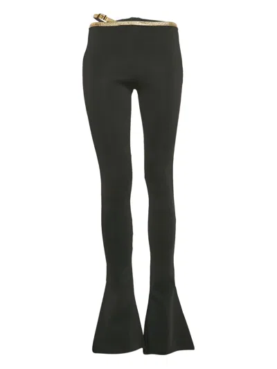 Pre-owned Balmain Zip-fastening Trousers In Black