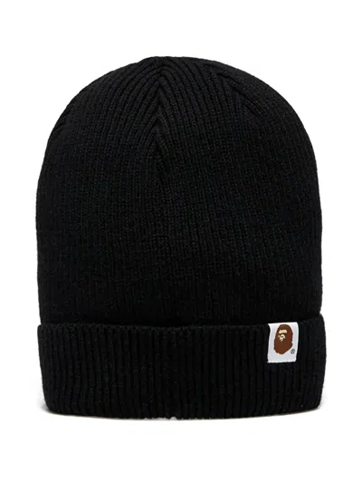A Bathing Ape One Point Knit Cap
