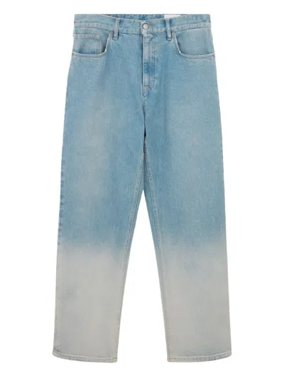 Axel Arigato Faded Jeans In Blue
