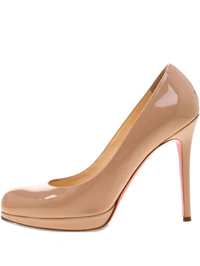 Pre-owned Christian Louboutin 100mm Neofilo Patent Leather Pumps