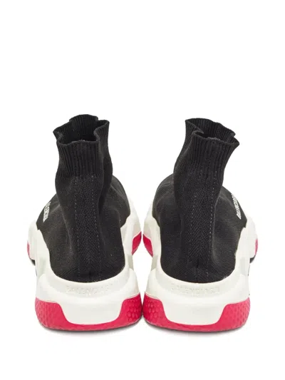 Pre-owned Balenciaga 2024 Speed Knit Sneakers In Black