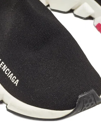 Pre-owned Balenciaga 2024 Speed Knit Sneakers In Black