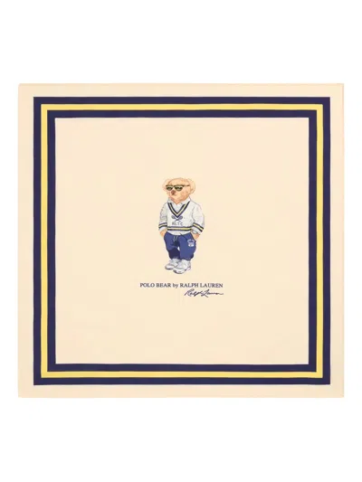 Polo Ralph Lauren Polo Bear-print Square Scarf