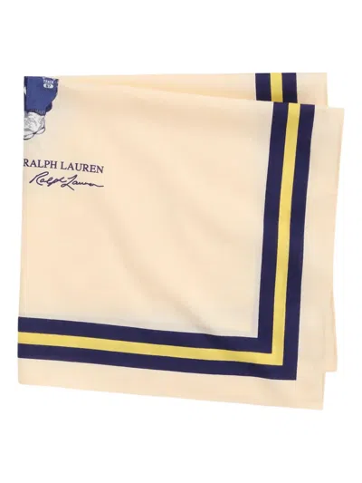 Polo Ralph Lauren Polo Bear-print Square Scarf