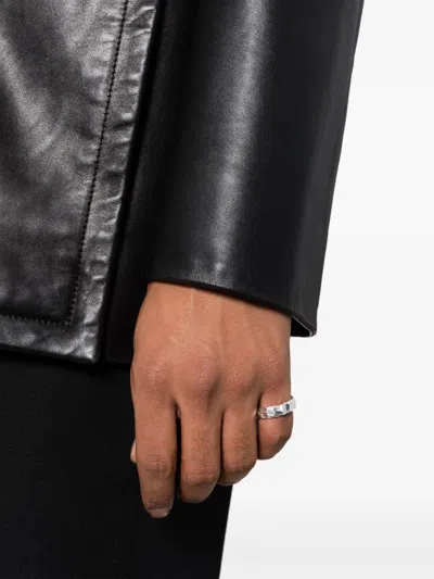 All Blues Tire Silver Ring In Silver